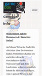 Mobile Screenshot of gbx.at